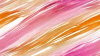 Diagonal pink and orange watercolor brush strokes create dynamic striped pattern with white highlights. Seamless repeating background for modern design projects.