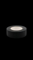 Black adhesive tape roll isolated on transparent background, ready for design use in clipart, print-on-demand products, stickers, and sublimation projects.