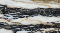 Luxurious black and white marble texture with golden veins, natural stone pattern for interior design, countertops, and elegant architectural surfaces.