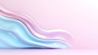 Smooth flowing waves in soft pastel colors create gentle abstract background with blue and pink gradient tones, modern minimal design for presentations.