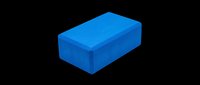 Blue rectangular brick or block isolated on transparent background, ready for design use on t-shirts, clipart, stickers, print-on-demand products, and sublimation projects.