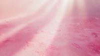 Ethereal pink sunbeams pierce through misty clouds creating dreamy atmospheric background with soft gradient and light rays for spiritual designs.