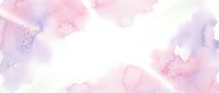 Soft watercolor background with pink and purple hues blending into white space, creating dreamy artistic texture for creative projects and designs.
