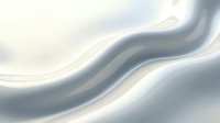 Smooth flowing white and gray abstract waves with soft gradients creating elegant curved lines for modern design backgrounds and digital art projects.