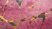 Pink and gold marble texture with dark veins, luxury stone surface for interior design, backgrounds, and premium product packaging.