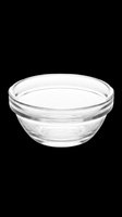 Clear glass bowl isolated on transparent background, ready for stickers, print on demand, T-shirt design, clipart, sublimation, and digital craft projects.
