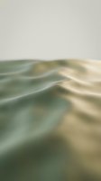 Soft fabric folds in sage green and cream tones create an abstract textile composition with gentle shadows and highlights, suitable for backgrounds and design projects.