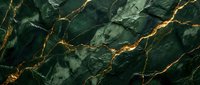 Dark green marble texture with gold veining, suitable for luxury backgrounds, interior design projects, and premium branding materials.