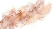 Abstract watercolor background with flowing organic shapes in warm pink and beige tones for creative design projects.