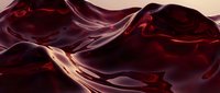 Abstract flowing burgundy and crimson silk fabric waves creating elegant curves and shadows for luxury design backgrounds and artistic compositions.
