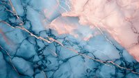 Luxurious blue and pink marble texture with gold veining, creating an elegant natural stone pattern for luxury interior design backgrounds.