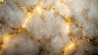 Luxurious white marble texture with glowing golden veins and cracks creating an elegant natural stone pattern. Suitable for luxury interior design backgrounds.