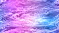 Ethereal flowing waves in vibrant pink and blue colors create dreamy abstract background with soft luminous glow effect for creative design projects.