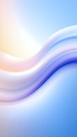 Soft flowing waves in pastel pink and blue create gentle abstract curves against light background, suitable for modern minimalist designs and presentations.