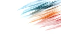 Abstract diagonal brush strokes in soft pastel colors of blue, peach and pink create dynamic motion on white background, suitable for modern graphic design projects.