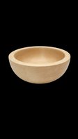 Wooden bowl isolated on transparent background, ready for design use in clipart, stickers, print on demand, sublimation, and T-shirt design projects.