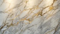 Elegant white marble surface with golden veins and natural stone texture for luxury interior design and architectural backgrounds.