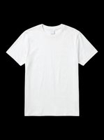 White blank t-shirt isolated on transparent background, ready for custom design, sublimation, print-on-demand, and apparel decoration projects.