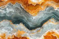 Abstract orange and gray marble stone texture with natural wavy patterns and swirls, luxury mineral surface background for interior design.