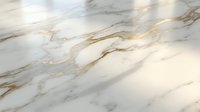 Elegant white marble surface with golden veins and natural stone texture for luxury interior design and architectural backgrounds.