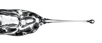Syringe with needle on white background, medical injection equipment for healthcare, pharmaceutical, and clinical applications.