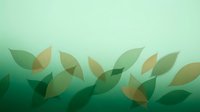 Abstract green and gold leaves pattern on soft mint background creating organic botanical design for modern decor and nature-inspired projects.