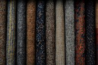 Collection of elegant men's neckties displaying various patterns including checks, florals, stripes and geometric designs for formal business attire.