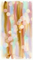 Abstract watercolor background with soft pastel colors and bokeh light effects for creative design projects and artistic presentations.