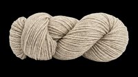 Skein of natural beige yarn isolated on transparent background, ready for crafting, knitting tutorials, textile design, print-on-demand products, and educational materials.