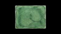 Watercolor green textured rectangle isolated on transparent background, ready for clipart, t-shirt design, stickers, print-on-demand products, and digital crafts.