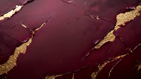 Luxurious burgundy marble texture with golden veins creating an elegant natural pattern. Abstract background for luxury interior design and decoration.
