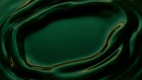 Luxurious emerald green silk fabric with golden accents flowing in elegant waves, suitable for luxury branding, fashion design, and premium product backgrounds.