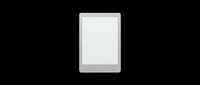 Tablet device icon isolated on transparent background, ready for web design, app interfaces, digital projects, and print-on-demand applications.