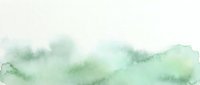 Soft green watercolor wash with organic flowing texture on white background for artistic projects and creative designs.