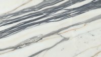 Elegant white marble surface with dramatic gray veining and natural stone texture for luxury interior design and architectural applications.