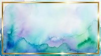 Watercolor landscape with soft blue, purple, and green washes creating misty mountains and rolling hills. Suitable for backgrounds, wall art, and design projects.