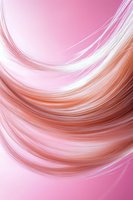 Soft flowing curves in pink and coral tones create an ethereal abstract background with gentle movement and luminous light effects for modern design projects.