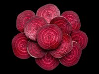 Sliced beetroot isolated on transparent background, ready for culinary design, food packaging, recipe graphics, print-on-demand products, and digital food illustrations.