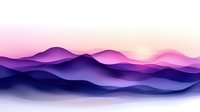 Tranquil mountain landscape at sunrise with layered purple and blue hills creating peaceful misty atmosphere, suitable for meditation and wellness designs.