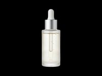 Skincare serum dropper bottle with clear liquid, isolated on transparent background, ready for beauty product design, stickers, print on demand, and T-shirts.