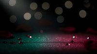 Abstract bokeh lights background with turquoise and magenta colors creating dreamy atmosphere for presentations, web design and creative projects.