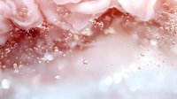 Elegant pink roses with sparkling water droplets and bokeh lights creating romantic atmosphere for wedding invitations and luxury beauty products.
