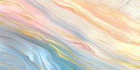 Pastel marble texture with gold veins, flowing in soft blue, pink, and cream tones, creating an elegant abstract background for luxury design projects.