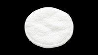 Cotton round pad isolated on transparent background, ready for beauty, skincare, and cosmetic design use. Great for stickers, clipart, and print on demand projects.