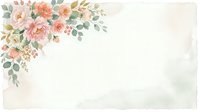 Watercolor floral arrangement with roses and eucalyptus in corner, isolated on white background for wedding invitations, greeting cards, and design projects.