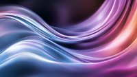 Smooth flowing waves in vibrant purple, pink and blue gradients creating dynamic motion patterns for modern digital backgrounds and creative projects.