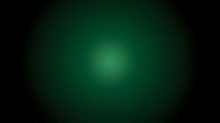 Glowing green light orb radiating from center on dark background, suitable for sci-fi, technology, and digital design projects.