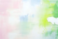 Soft pastel watercolor background with gentle pink, blue and green gradient transitions creates dreamy abstract artistic texture for creative design projects.