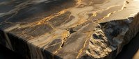 Luxurious dark marble surface with golden veining and natural stone texture for elegant interior design and architectural applications.