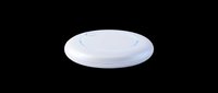 Translucent plastic food container lid isolated on transparent background, ready for design use in packaging mockups, product illustrations, and print-on-demand applications.